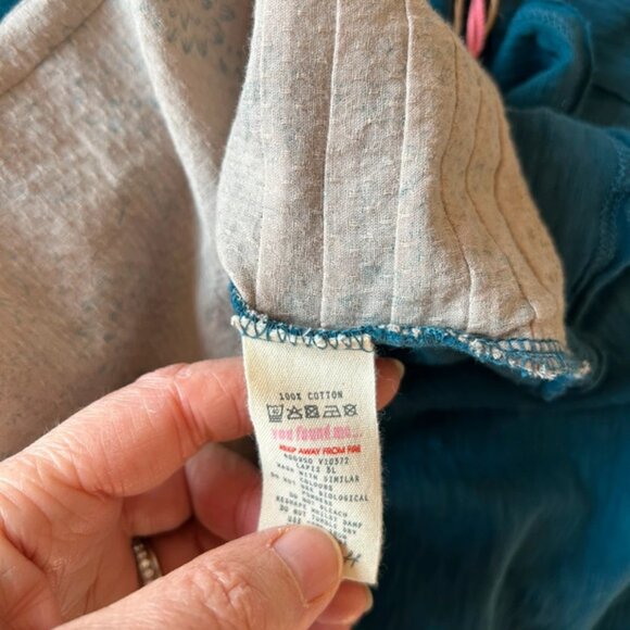 White Stuff Top Size 12 Teal - Picture 3 of 4